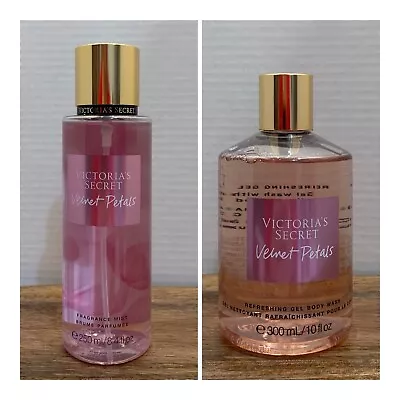 Victoria's Secret VELVET PETALS Fragrance Mist And Body Wash • $34.99