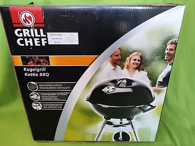 £21.47 • Buy Landmann 11316 Kettle BBQ Barbecue Grill Chef Charcoal 41cm Black Like Weber