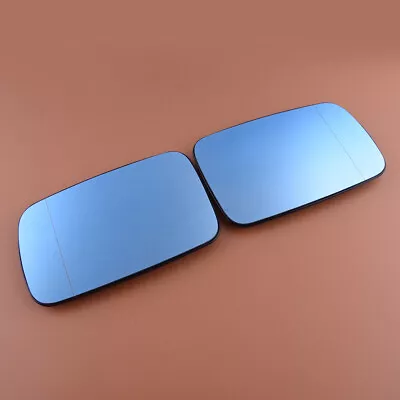 Pair Door Wing Mirror Glass Heated Fit For BMW E38 1995-2001 E39 2000-2003 • $27.33