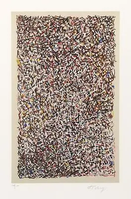 Mark Tobey Stained Glass Lithograph Signed And Numbered In Pencil • $3000