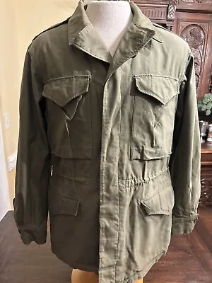 WW2 US Army M43 1943 Field Jacket Sz 36 (Fits Larger) • $125