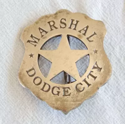 Marshal Dodge City Badge 2  Tall • $24.77