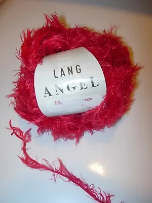 $5.99 • Buy Lang Angel Swiss Knitting Crochet Designer Yarn Crafts Raspberry Pink 50g Fiber