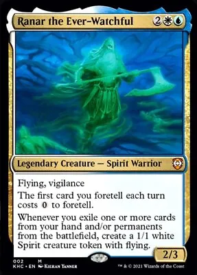 Ranar The Ever-Watchful [Kaldheim Commander] Magic MTG • $1.45