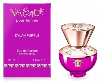 VERSACE DYLAN PURPLE Perfume For Women 1.0 Oz 30ml Eau De Parfum Spray BRAND NEW • $47.95