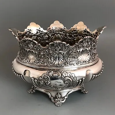 Impressive Victorian Silver Plated EPBM Jardiniere James Dixon C1880 GLZX • £250