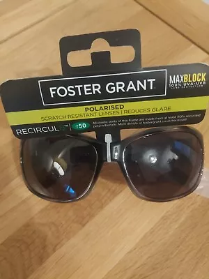 Ladies FOSTER GRANT POLARISED SCRATCH RESISTANT LENSES SUNGLASSES £28! • £9.99