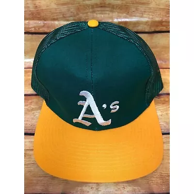 NWT NOS Vintage Oakland A's Athletics Snapback Mesh Hat Cap Twins Ent (c28) • $19.99