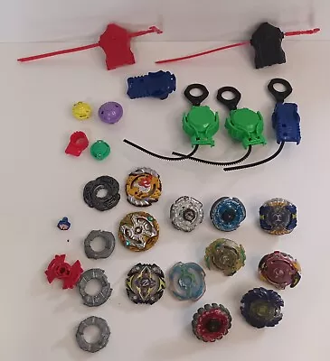 Vintage Beyblade Mixed Lot Bundle Takara Tomy Hasbro • $54.99