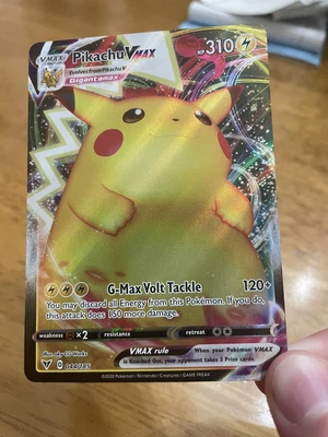 $1 • Buy Pokemon TCG- Pikachu Vmax Vivid Voltage Ultra Rare 044/185 2020