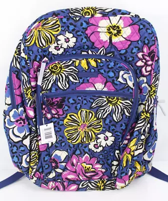 Vera Bradley Large Campus Backpack African Violet 22376 165 • $76.49