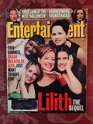 ENTERTAINMENT WEEKLY June 19 1998 Lilith Fair Sarah McLachlan Jamie Lee Curtis • $14.40