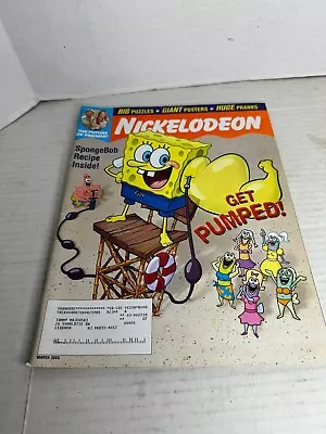 Nickelodeon Magazine March 2003 Spongbob Get Pumped • $13.99