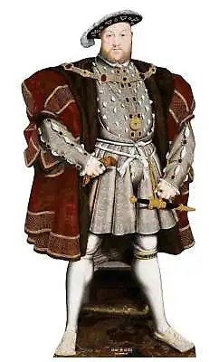 King Henry VIII The Tudor King Lifesize Cardboard Cutout / Standup / Standee • £39.99