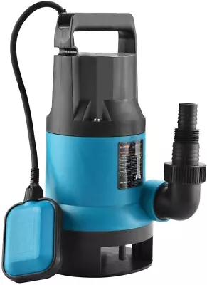 KATSU 400W Portable Submersible Pump For Clean And Dirty Water For Garden Pond  • £60.58