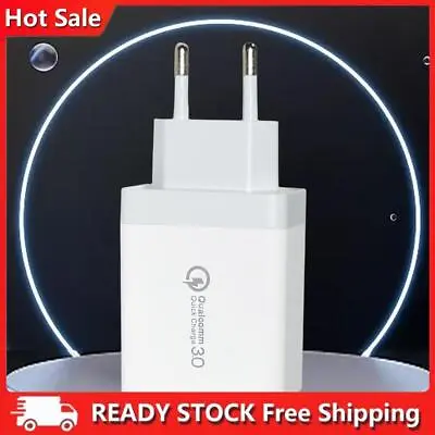 £5.27 • Buy Fast Charging Block QC3.030W USB Quick Charge Adapter 3Port Portable For IPhone