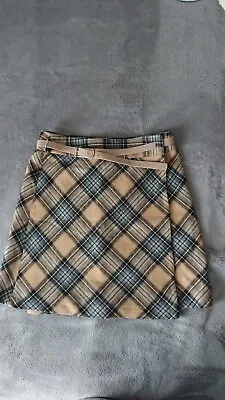 $10.05 • Buy Wool-blend A-line Wrap Skirt Size 12