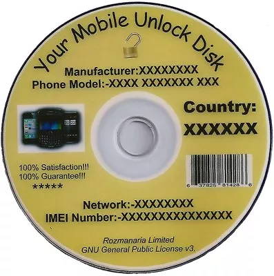 Mobile Phone Unlock Unlocking Software DVD Discs X2 8 GB • £8.95