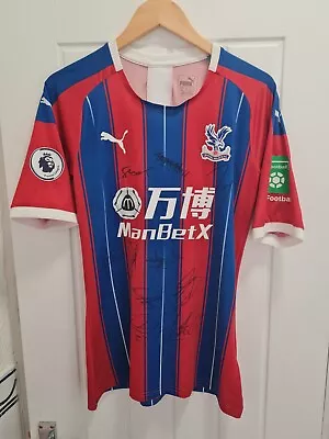 £150 • Buy Crystal Palace 2019/20 Match Player Issue #9 Jordan Ayew Signed Football Shirt