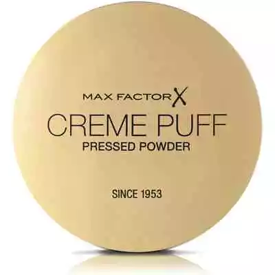 £4.75 • Buy MAX FACTOR Creme Puff Compact Pressed Face Powder 81