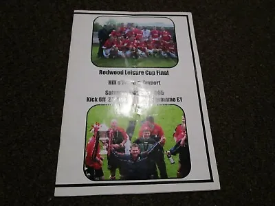 HILL O'BEATH (Nr.cowdenbeath)  V  TAYPORT (nr. Dundee)  2004/5  CUP FINAL JUNE  • £2.99