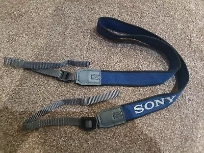 Genuine Lanyard-Style Neck/Shoulder Strap For  Sony Cameras • £10