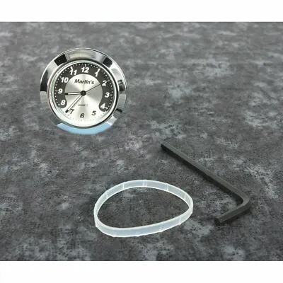 Marlin's Genuine Accessories Black/Silver Housing Horseshoe Clock-132103H Or M • $56.66