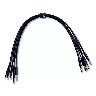 Super-Slim Eurorack Modular Synth Patch Cables 5 Pack - 3.5mm 1/8  Mono TS Cable • $18.99