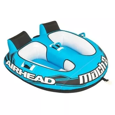 Airhead Mach 2 1-2 Rider Towable Tube For Boating 69 L X 69 W Blue • $119.99