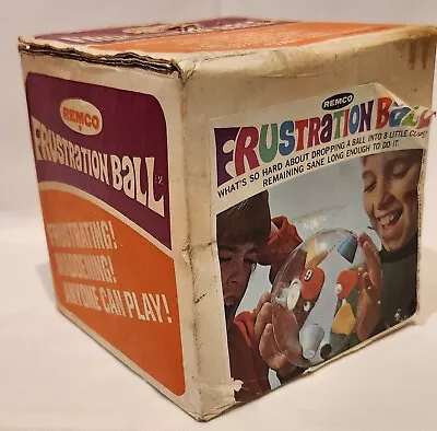 Rare Remco Frustration Ball 1969 In Original Box Vintage Toy 841 • $19.99