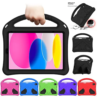 $27.29 • Buy For Pad 10.9 10th 2022 9/8/7/6/5th Gen Tablet Kids EVA Tablet Handle Case Cover