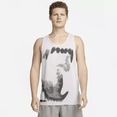 Men's Nike Dri-FIT ADV Run Division Pinnacle Running Tank DX0845-030 Sz S • $30