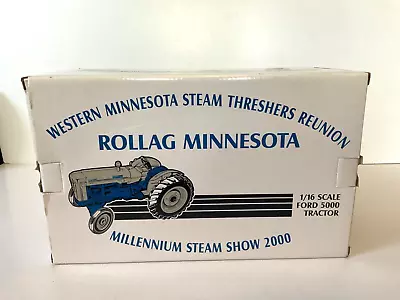 Ford 5000 Farm Tractor 1/16th Ertl Model WMSTR Rollag Minnesota 2000 Steam Show • $59.95