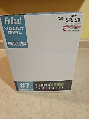 Fallout Vault Girl Modern Icons #7 Statue 2018 ThinkGeek New With Slipcover • $107