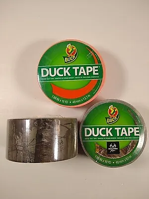 (3) Color Duck Tape Brand Duct Tape Hunter Orange Camo Tree Stand FREE SHIPPING  • $19.98
