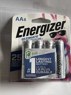 Energizer Ultimate Lithium Batteries ( 8 Pack AA ) • $3.25