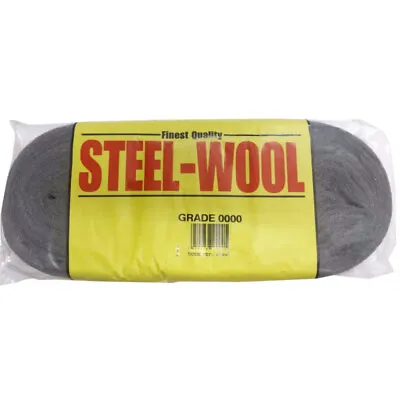 Top Quality Steel Wire Wool Ultra Fine Grade 0000 - 10 Meter Roll Pack • £20.99