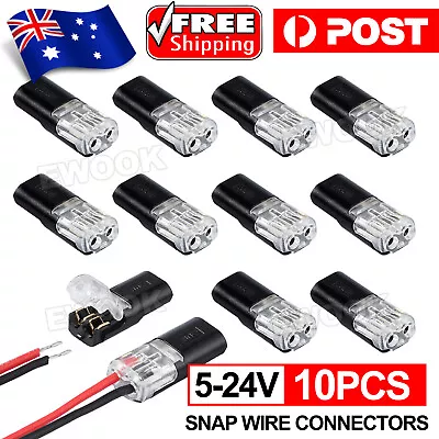 10 PCS 12V Connectors Electrical Connectors Automotive Wire Strip Light Cable • $7.95