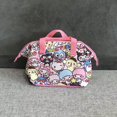 Cute Hello Kitty My Melody Family Handbag Lunch Box Bag Insulated Tote Case Gift • $7