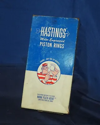 Hastings Piston Ring Set For 1954-1964 Ford Mercury Edsel Genuine NOS W/Warranty • $89.95