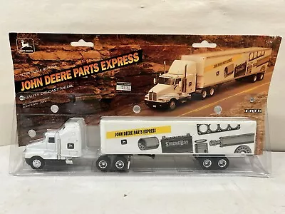 1/64 John Deere Tractor Parts Express Semi Truck & Trailer DieCast New By ERTL • $14