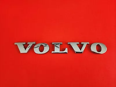 2007-2013 Volvo S80 3.2 Rear Trunk Lid Chrome Emblem Badge Logo Sign Oem 2008 • $16