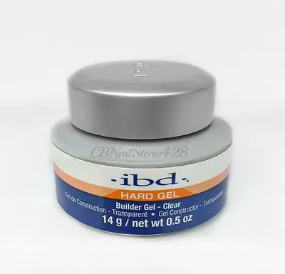 IBD Builder Gel CLEAR 0.5oz/14g- Ideal For Tip Overlays And Sculpting • $13.50