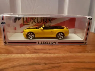 1/43 Luxury Collectibles 2011 Camaro SS Convertible Yellow Model Car NEW • $14.99