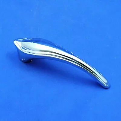 Chrome Interior Lever Handle For Vintage And Classic Cars - Curved And Patterned • $53.60