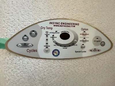 INSYNC Compatible Maytag Neptune Dryer Panel 22004445 33002537 NEW KEYPAD ONLY • $94.95