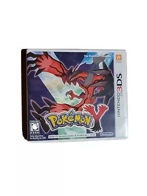 Pokemon Y Nintendo 3DS 2013 Complete Case And Manual W/ Inserts • $47.98