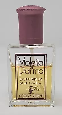 Violetta Di Parma BORSARI 1870 Eau De Parfum Spray 1.66 Fl.oz (50 Ml) 75% FULL • $99.95