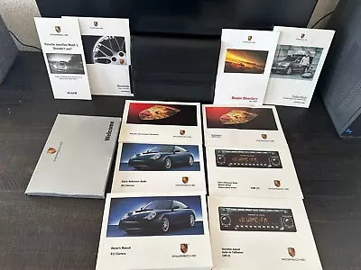 NICE 2003 Porsche Carrera 911 996 Carrera Owners Manual SET OEM Original 03 • $219.99