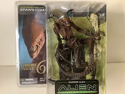 McFARLANE TOYS ALIEN RESURRECTION WARRIOR ALIEN DELUXE ACTION FIGURE MANIACS 6 • $38.99